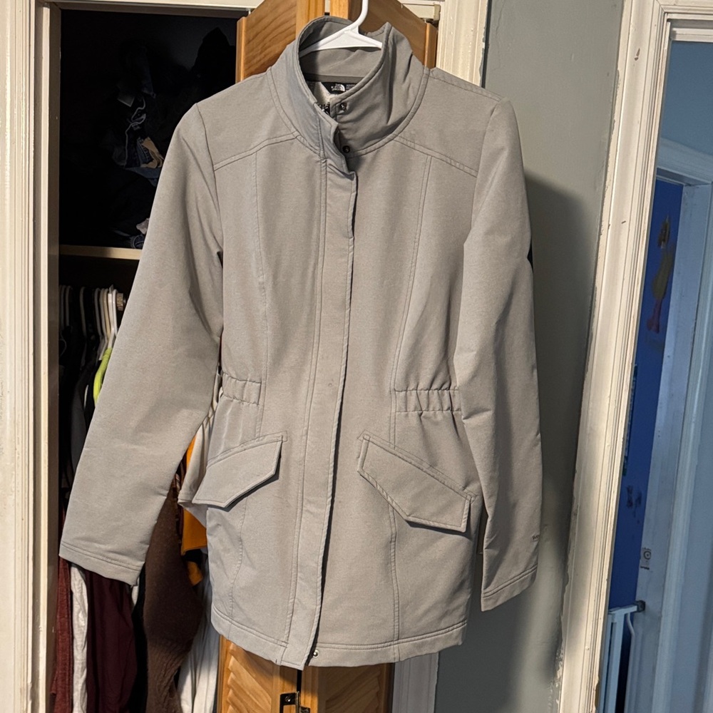 The North Face Women's Light Gray Utility Jacket